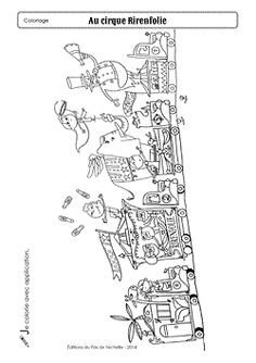 Carte Coloriage Bonne Année Circus Game Free