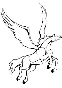 Cheval Pegase Coloriage Mod¨les Pour Window Color