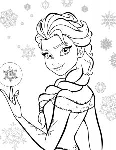Coloriage à Imprimer Barbie Poney Coloriage De Disney Gratuit Elsa Frozen