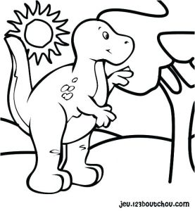 Coloriage A Imprimer Dinosaure T-rex Coloriage Dinosaure Gacant Dessin Gratuit A Imprimer Autres