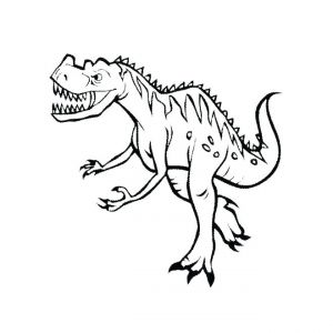 Coloriage A Imprimer Dinosaure T-rex Coloriage Dinosaure Tyrex Dessin Gratuit A Imprimer Autres Coloriage