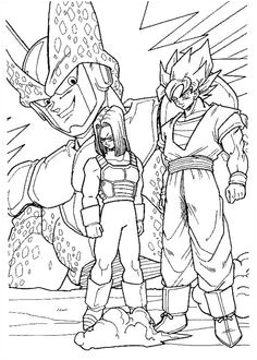 Coloriage à Imprimer Dragon Ball Z Gt Farewell Trunks We Ll Always Be In Your Heart " Drawn by Young