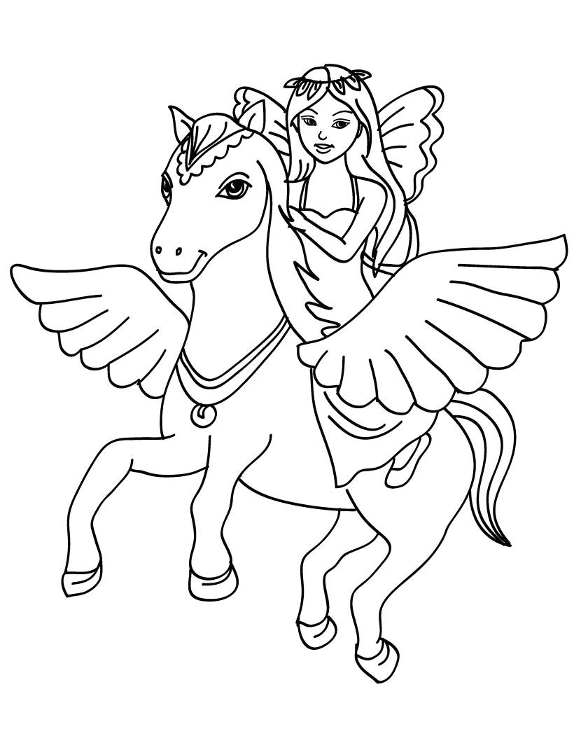 Coloriage à Imprimer Gratuit Cheval Volant 66 Dessins De Coloriage Magique   Imprimer Sur Laguerche Page 3