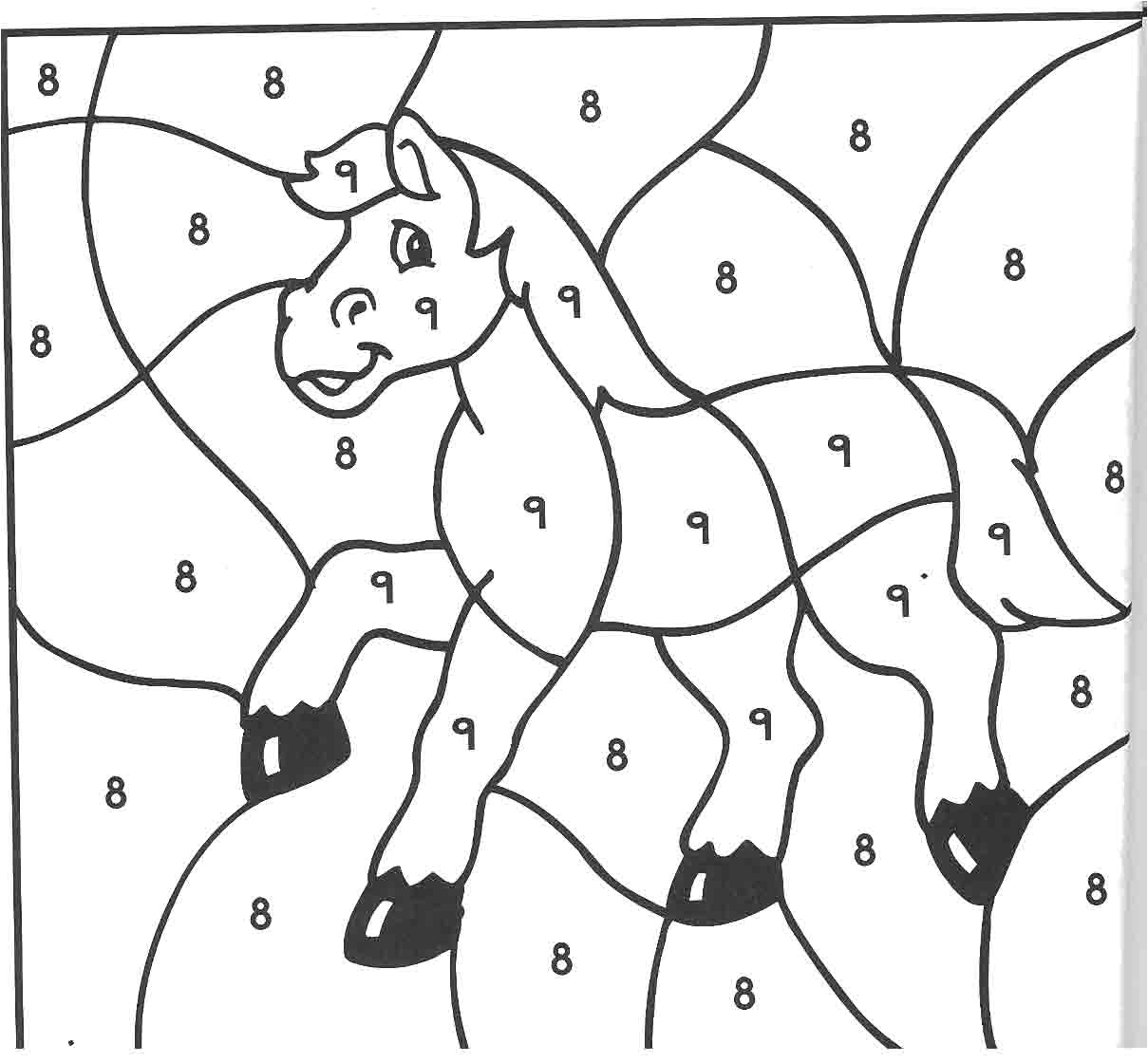 Coloriage à Imprimer Gratuit Cheval Volant Dessins Gratuits   Colorier Coloriage Dessin A Numéro   Imprimer