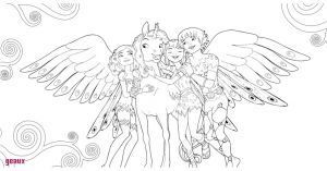 Coloriage A Imprimer Gratuit Mia Et Moi Coloriage En Ligne Mia Et Moi Best Dessins De Coloriage Mia