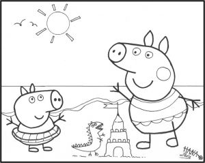Coloriage A Imprimer Gratuit Piscine 47 Dessins De Coloriage Peppa Pig Imprimer