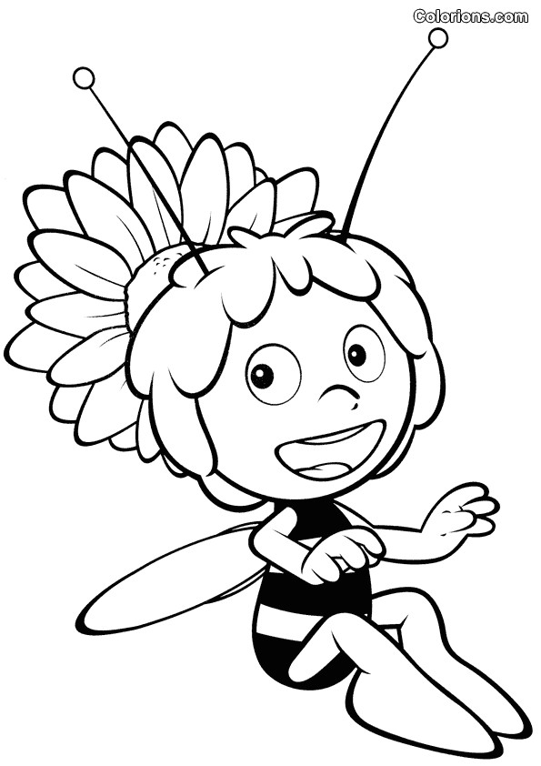 Coloriage A Imprimer Maya L Abeille Gratuit Maya L Abeille 6 Dessins Animés – Coloriages   Imprimer