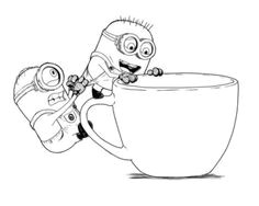 Coloriage à Imprimer Minion Moi Moche Et Méchant 336 Best Minions Images On Pinterest
