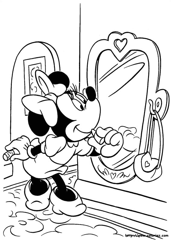 Coloriage A Imprimer Minnie Et Daisy Index Of Images Coloriage Minnie
