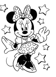 Coloriage à Imprimer Minnie Gratuit Mickey Mouse Ausmalbilder – Ausmalbilder Für Kinder
