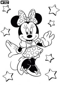Coloriage à Imprimer Minnie Mouse Free Minnie Mouse Birthday Printables