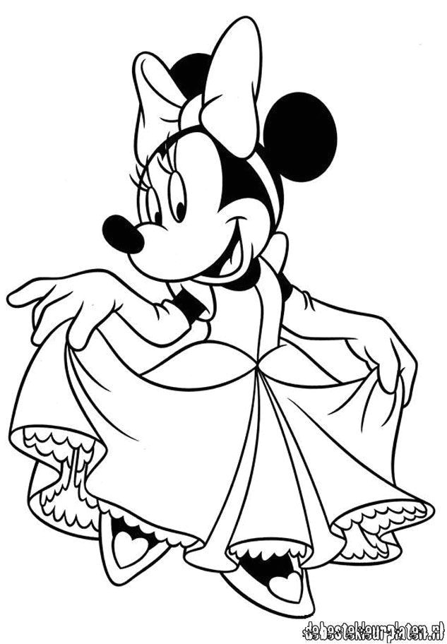 Coloriage à Imprimer Minnie Mouse Minnie Mouse Coloring Page Minniemouse13