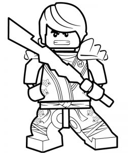 Coloriage A Imprimer Ninjago Kai Coloriage Et Dessin De Ninjago Imprimer