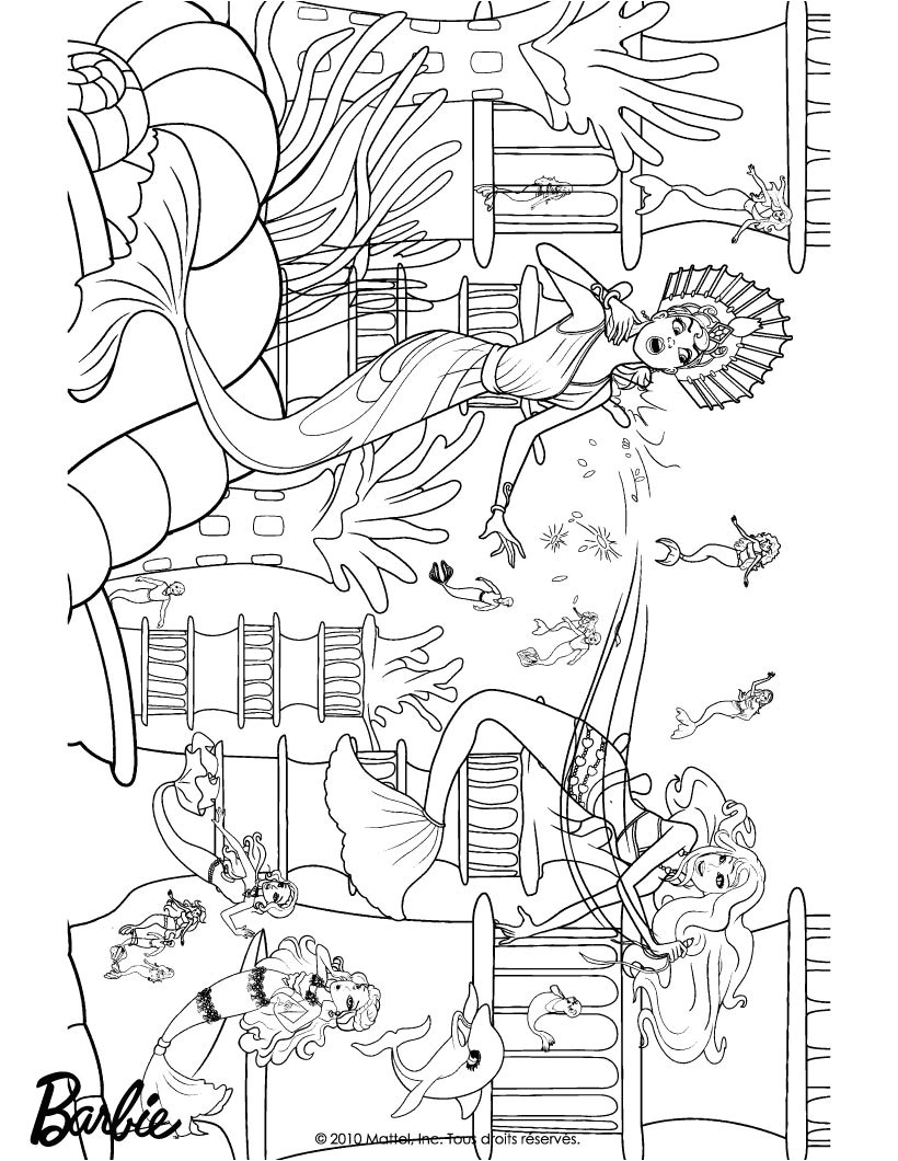 Coloriage à Imprimer Sirene Et Dauphin Coloriage Dauphins Page 2