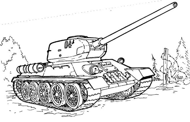 Coloriage A Imprimer Tank Militaire Dessins Gratuits   Colorier Coloriage Militaire   Imprimer