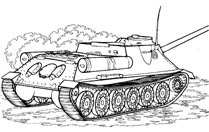 Coloriage A Imprimer Tank Militaire Dessins Gratuits   Colorier Coloriage Militaire   Imprimer