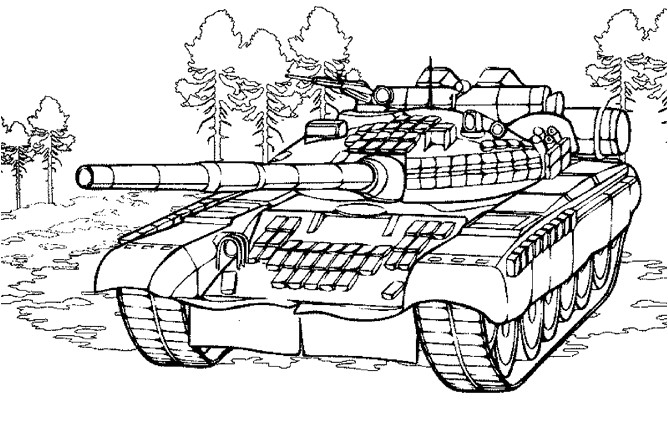 Coloriage A Imprimer Tank Militaire Dessins Gratuits   Colorier Coloriage Militaire   Imprimer