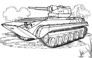 Coloriage A Imprimer Tank Militaire Tank Coloriages Des Transports