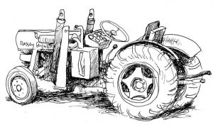 Coloriage à Imprimer Tracteur Massey Ferguson Coloriage Tracteur Les Beaux Dessins De Transport   Imprimer Et