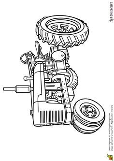 Coloriage à Imprimer Tracteur Massey Ferguson Dessins   Imprimer Dessin A Imprimer De Tracteur Sur Play the Net