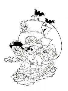 Coloriage à Telecharger Gratuit Coloriage Pirate 25 Dessins Imprimer
