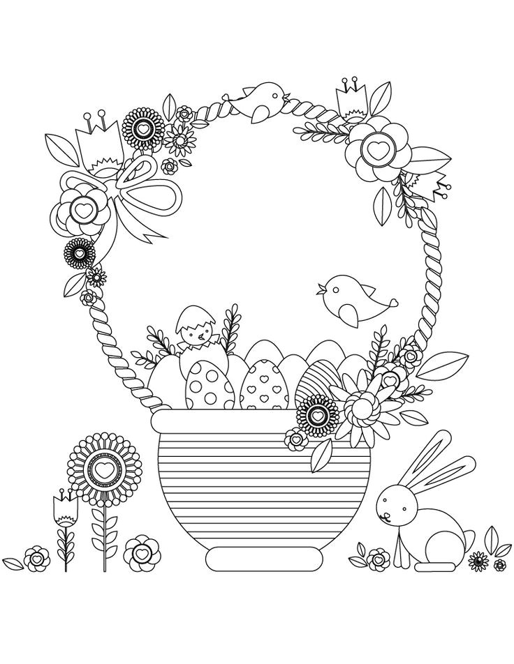 Coloriage Ananas Gratuit 21 Best Coloriage De P¢ques Easter Adult Coloring Images On