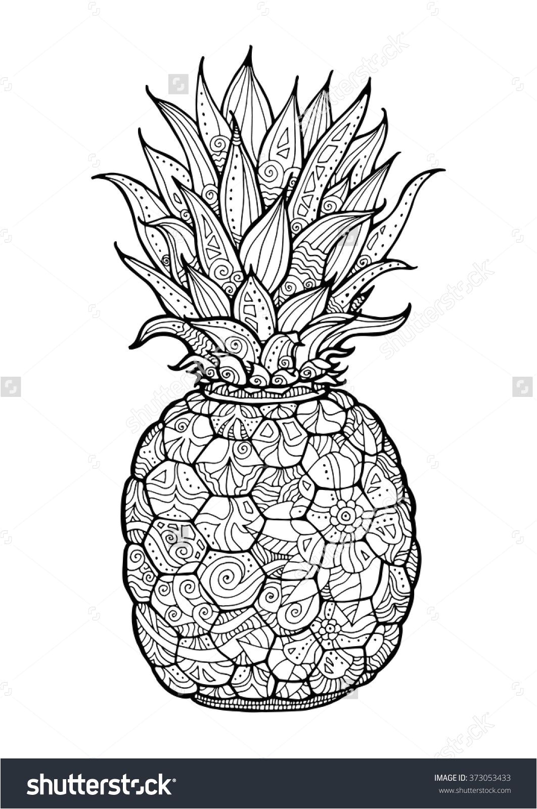 Coloriage Ananas Mandala épinglé Par Lala Dewitt Sur Coloring Pages 2