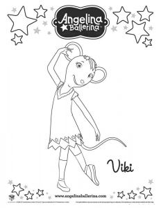 Coloriage Angelina Ballerina 2977 Best Angelina Ballerina Party Images On Pinterest