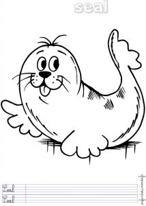 Coloriage Animaux Banquise Coloriage Phoque 1 Coloriages Animaux Du Froid En Anglais