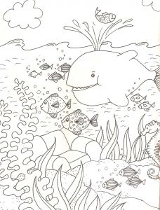 Coloriage Animaux Bord De Mer Kleurplaat Onderwaterwereld Vissen Pinterest