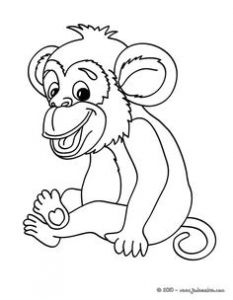 Coloriage Animaux Gorille 84 Best Coloriages Animaux Sauvages Images On Pinterest