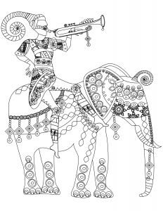 Coloriage Anti Stress Disney En Ligne India south Africa Coloriage De éléphant