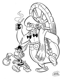 Coloriage astérix Et Obélix Et Les Romains asterix Coloriage