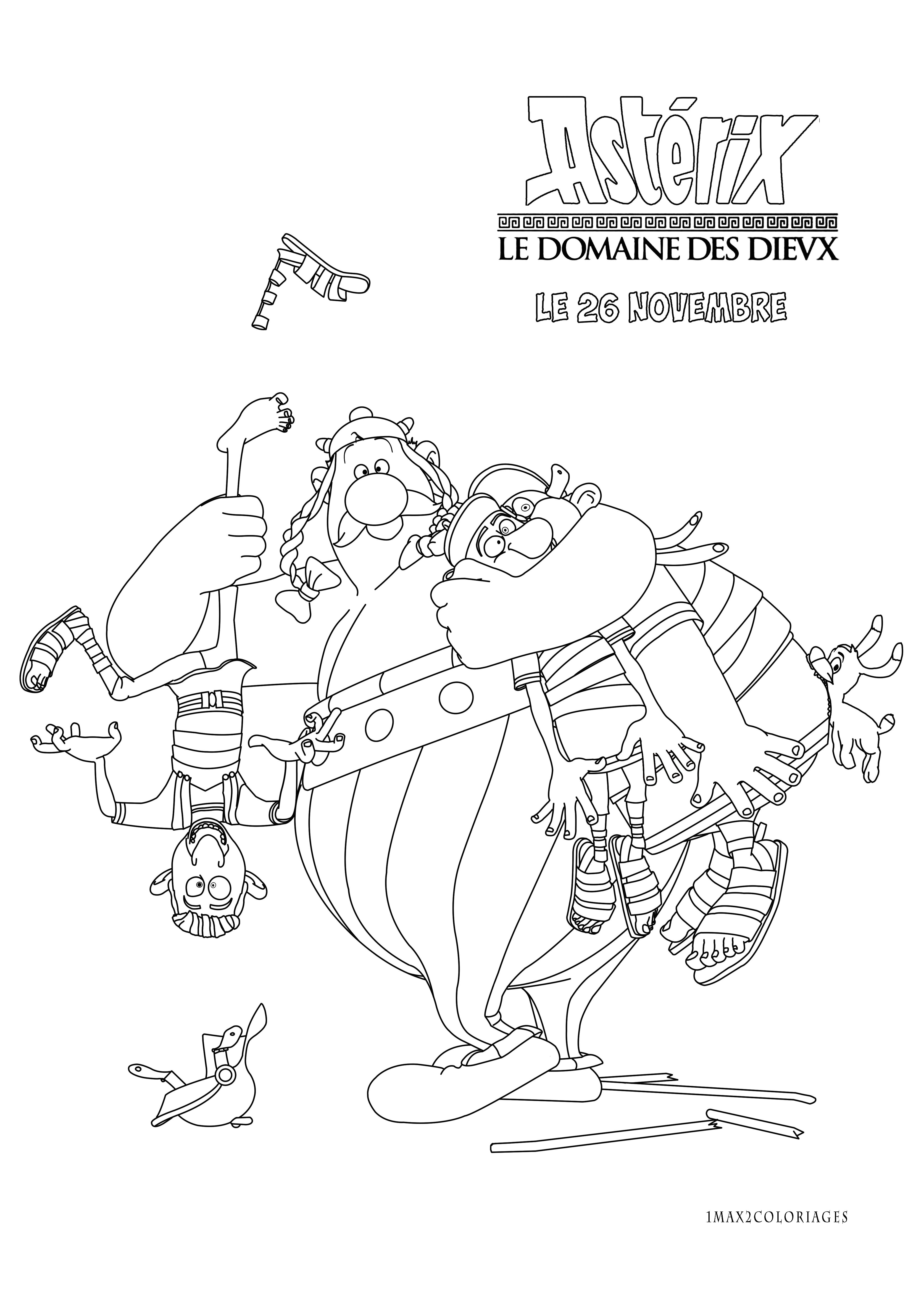 Coloriage astérix Et Obélix Et Les Romains Dessins De Coloriage asterix imprimer Sur Laguerche Page 4