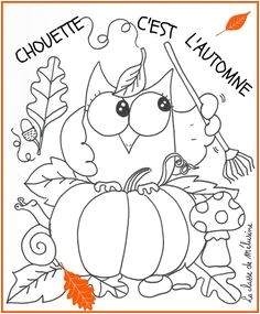 Coloriage Automne Pour Maternelle Les 2692 Meilleures Images Du Tableau Automne Sur Pinterest