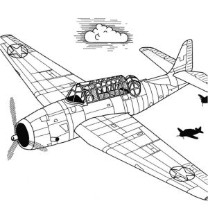 Coloriage Avion De Course Coloriage Avion Chasse A Imprimer Gratuit