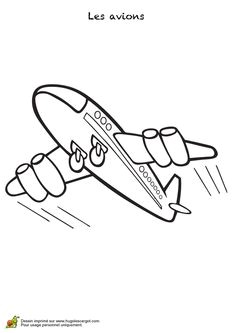 Coloriage Avion De Police 48 Best Coloriages D Avions Images On Pinterest