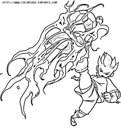 Coloriage Axel Blaze Coloriage Inazuma Eleven Axel Blaze