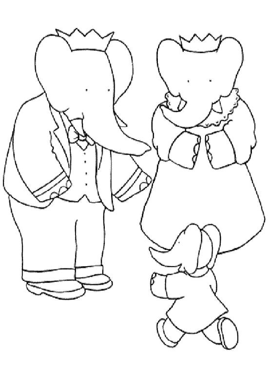 Coloriage Babar à Imprimer Gratuit 10 Best Babar Coloring Page Images On Pinterest