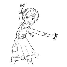 Coloriage Ballerina Camille Cpfk Regine & Camille Le Haut Bale 6 Pinterest
