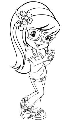 Coloriage Ballerina Rosita Coloriage Charlotte Aux Fraises ÐºÐ°ÑÑÐ¸Ð½ÐºÐ¸ Pinterest