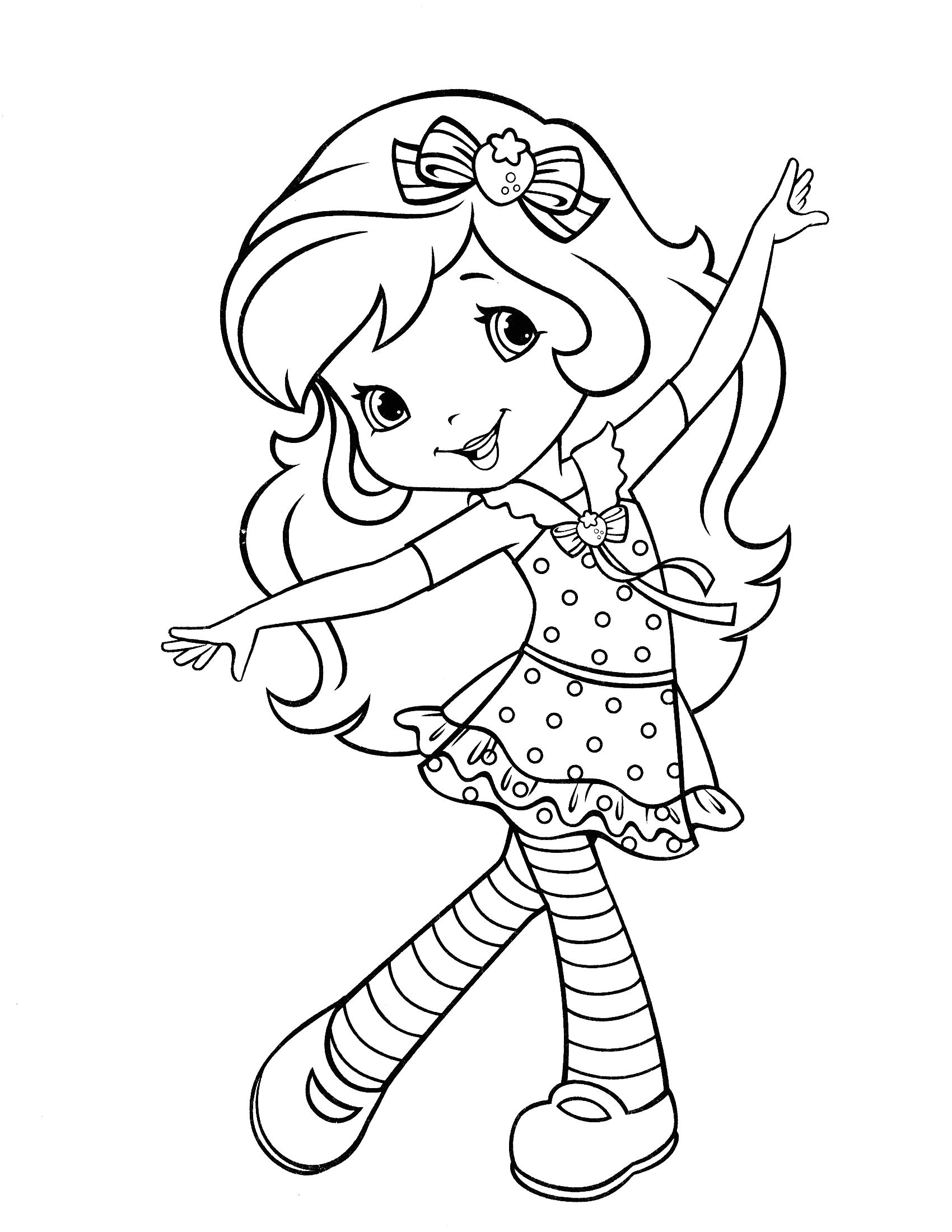 Coloriage Ballerina Rosita Strawberry Shortcake Coloring Pages Pesquisa Google