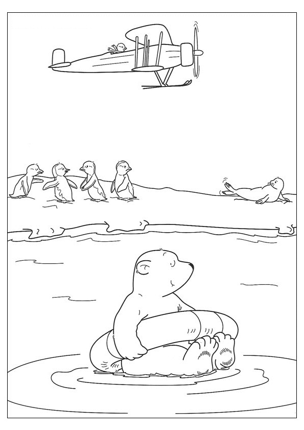 Coloriage Banquise Imprimer Coloriage Ours Banquise Sur Hugolescargot