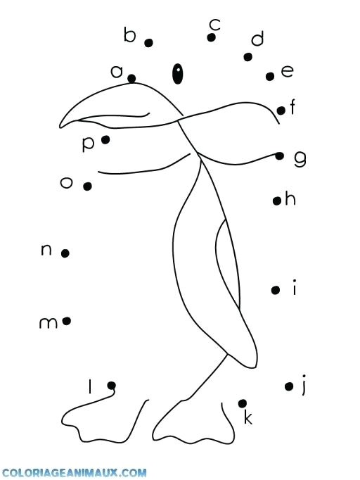 Coloriage Banquise Pingouin Coloriage Relier Le Pingouin A Imprimer Coloriage Relier Le Pingouin