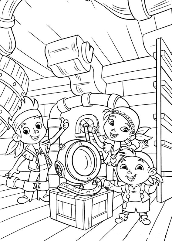 Coloriage Bateau Jack Et Les Pirates Dessins Gratuits   Colorier Coloriage Jack Et Les Pirates   Imprimer