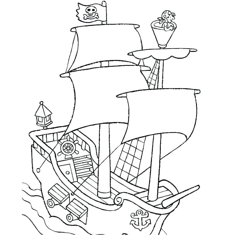 Coloriage Bateau Pirate Capitaine Crochet Coloriage Bateau Pirate Capitaine Crochet Coloriage Capitaine