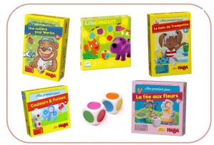 Coloriage Bébé Animaux De La Ferme Ses Premiers Jeux De société [  Partir De 18 Mois]