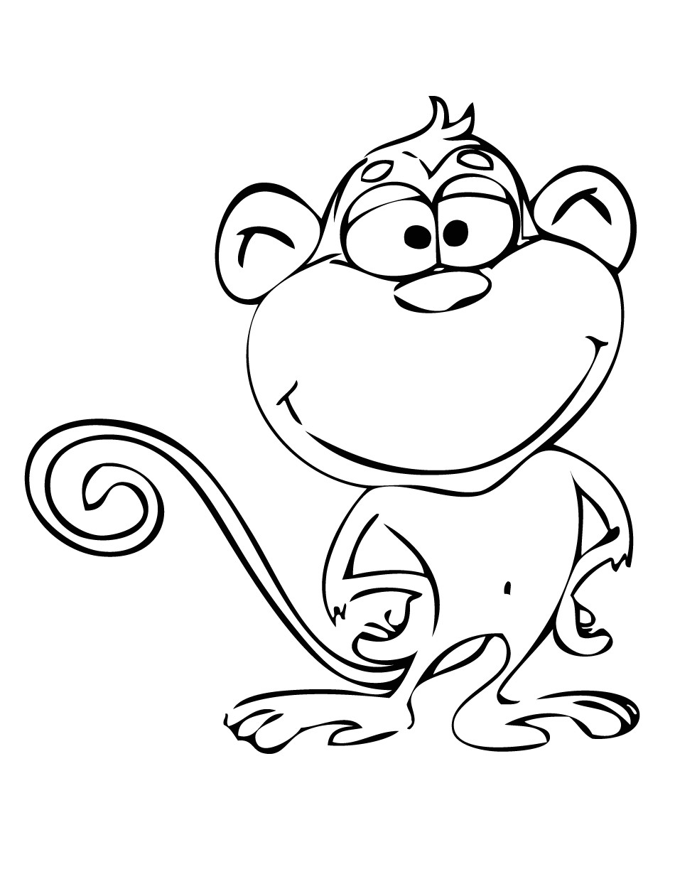 Coloriage Bébé Gorille Belle Coloriage En Ligne Singe