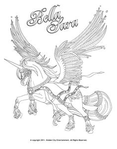 Coloriage Bella Sara Thunder 7 Best Coloriages Bella Sara Images On Pinterest