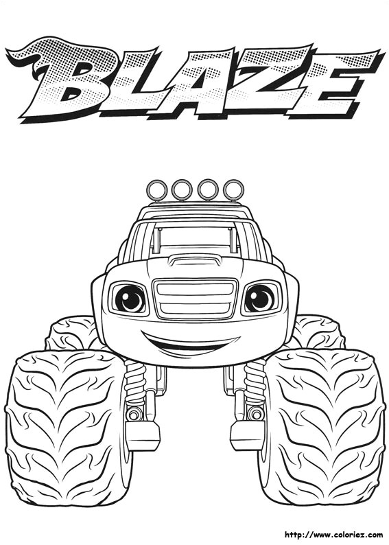 Coloriage Blaze Crusher Index Of Images Coloriage Blaze Et Les Monster Machines